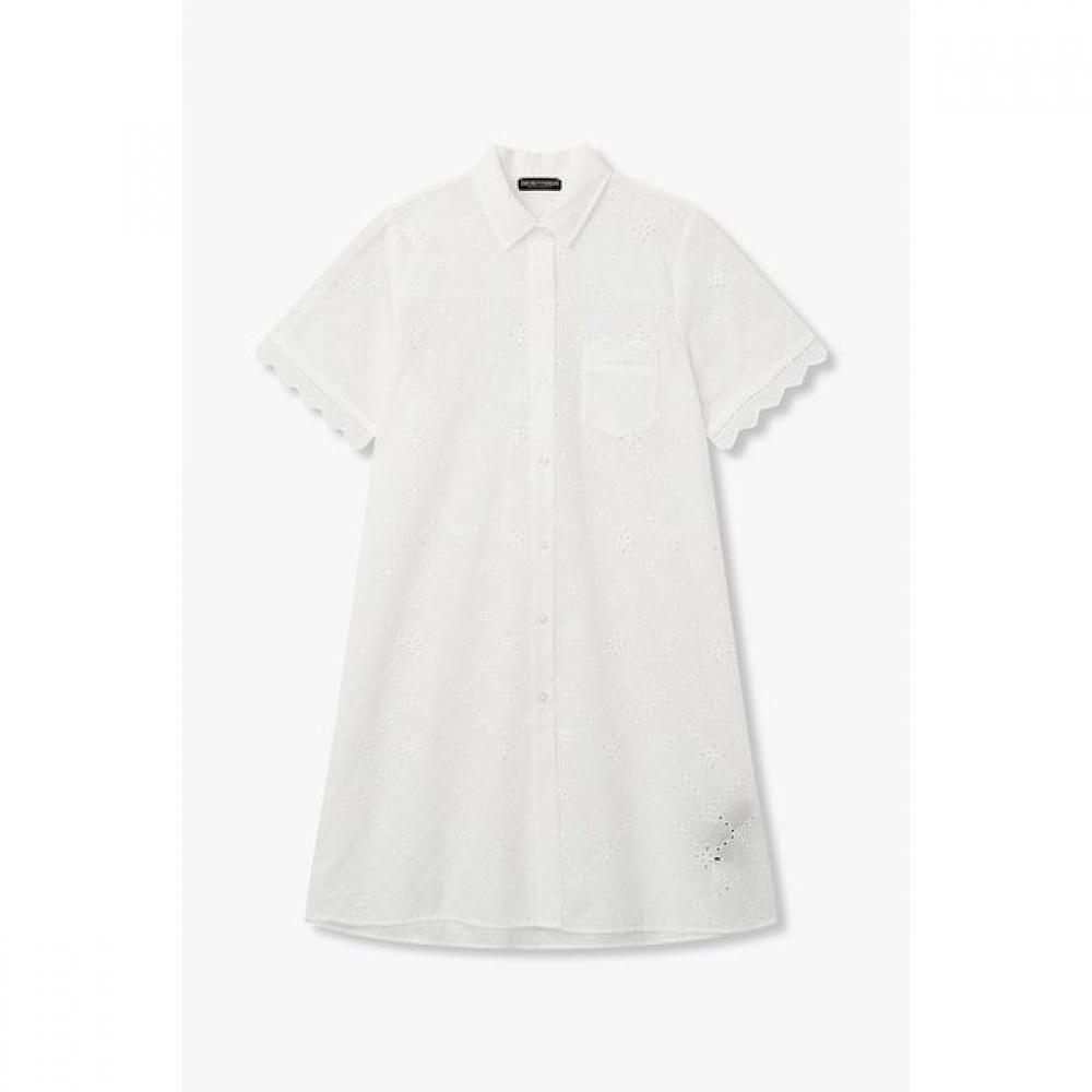 Emporio Armani Women Eyelet Lace Lounge Dress 0826119505 S(90)