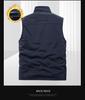 Men's Outdoor Double-Sided Fleece Vest - Thickened Autumn/Winter Polar Fleece Waistcoat