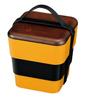 Tatsumiya Fukumaru Nested Tochigi Wood 54776 18.0 Three-Tiered Box, Grain, 3400ml,