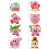 8-teilige Actionfiguren-Sammlung, Kirby Pink, süße Figuren, Sammlerstücke, PVC-Material, bestes Weihnachtsgeschenk für Kinder