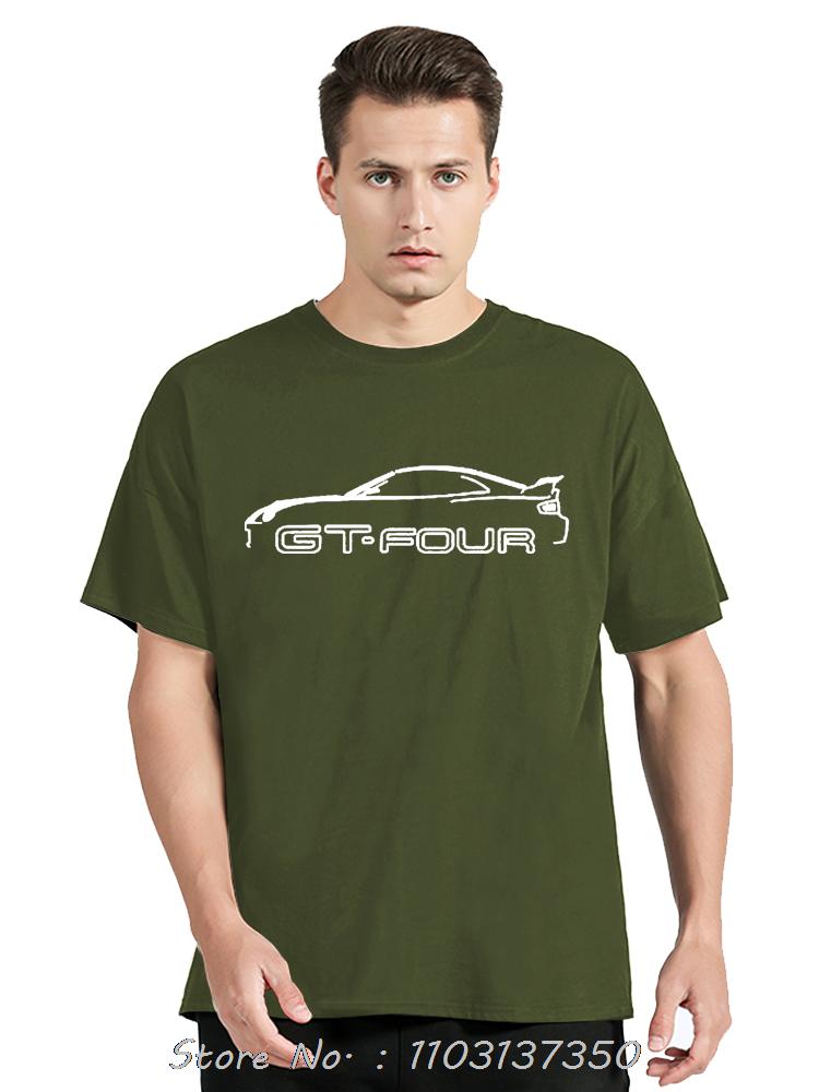 Hot Sale Cotton Japanese Celica Gt4 St205 Inspired Classic Car T-shirt Fashion Summer Men Cotton Tshirt Oversized T Shirt