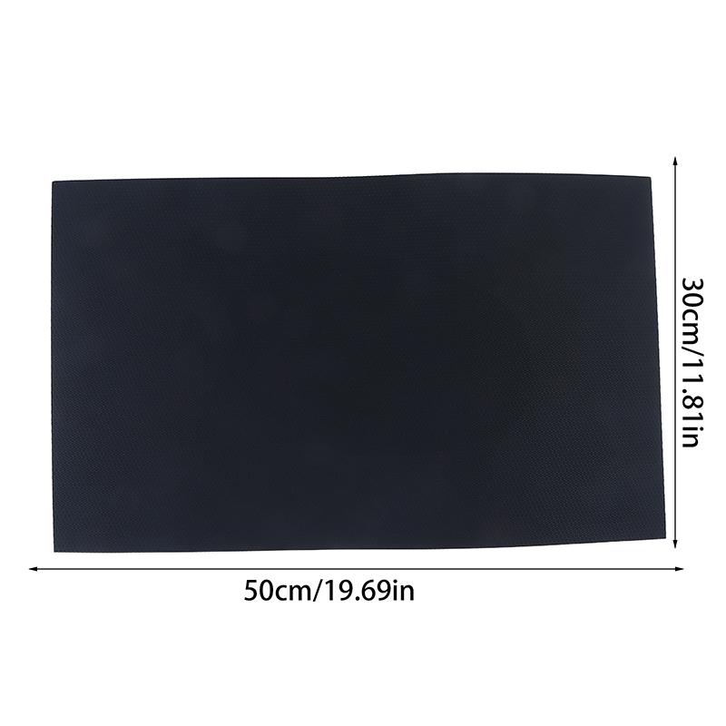 Black Thickened Fish Tank Non-slip Pad, Aquarium Shock-Absorbent Mat, Eco-friendly Insulation, Ideal for Terrarium Landscaping