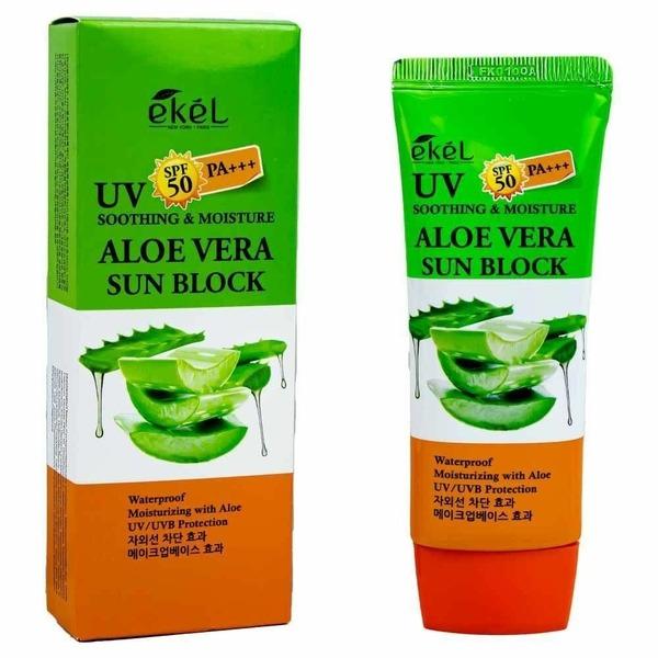 EKEL Soothing & Moisture Aloe Vera Sunblock 70ml (WBA99FE)