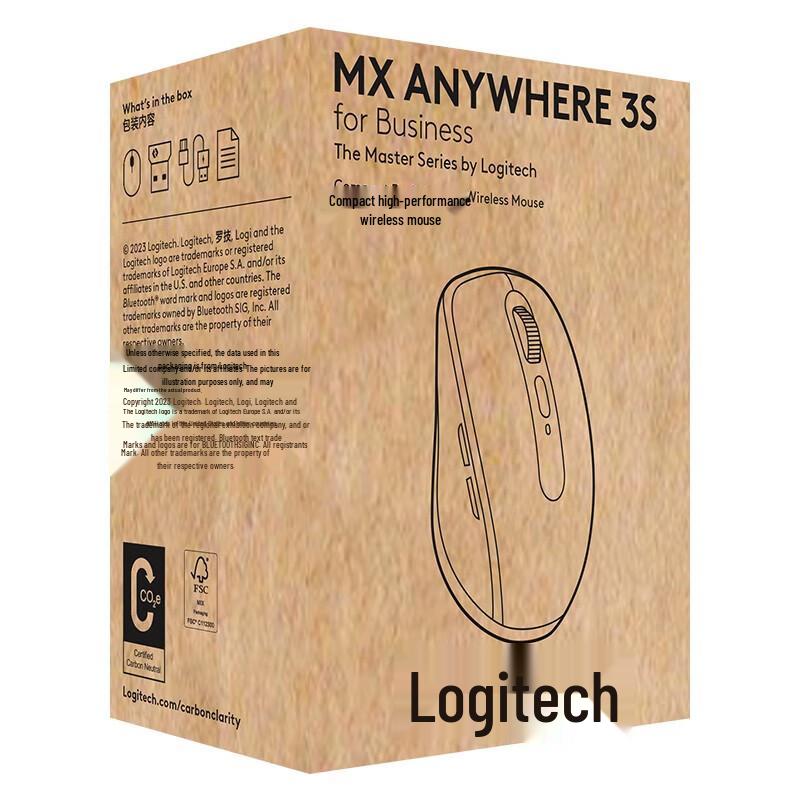Logitech MX Anywhere 3S Wireless Bluetooth Mouse