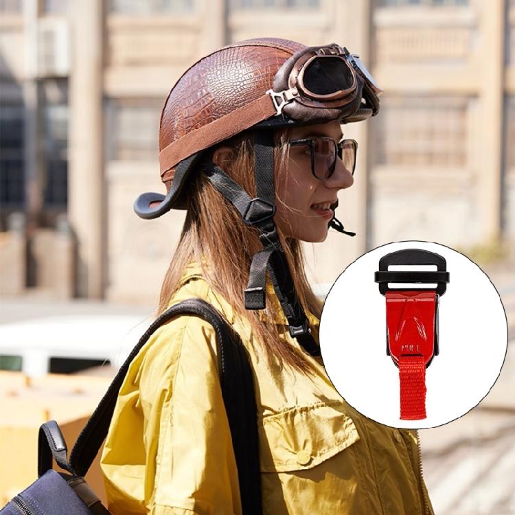 Helme Schnellschnallsysteme Kinnriemenadapter Vollgesichtshelme Schnalle Helme Riemenschnalle für Motorradhelme
