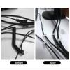 60 Piezas Clip Adhesivo Resistente para Cables Clip de Seguridad para Cables Clip de Gestión de Cables Clip Fuerte para Cables para Uso en el Hogar y la Oficina