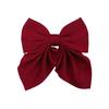 1Piece Big Hair Bow Ties Hair Clips Satin Two Layer Butterfly Bow For Girls Bowknot Hairpin Trendy Hairpin Hair Accessories