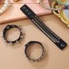 1 Set Punk Bracelet Studded Wristband Unisex Punk Bracelet Fashion