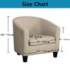 Elastic Club Chair Covers For Armchairs Stretch Sofa Slipcovers Removable Sofa Couch Cover For Bar Counter Living Room Reception