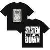 2026 System of A Down Fashion Pattern Y2K Loose Soft Cotton Comfort Short Sleeve Unisex Women And Men T-Shirt
