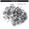 200Pcs Smokeless Natural Coated Cotton Candle Wicks Cores with Metal Tabs Base for DIY Tealight Candle Making Supplies