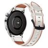 Pro Samsung Galaxy Watch3 45 mm/hodinky 46 mm Kožený řemínek na hodinky z mikrovlákna 22 mm