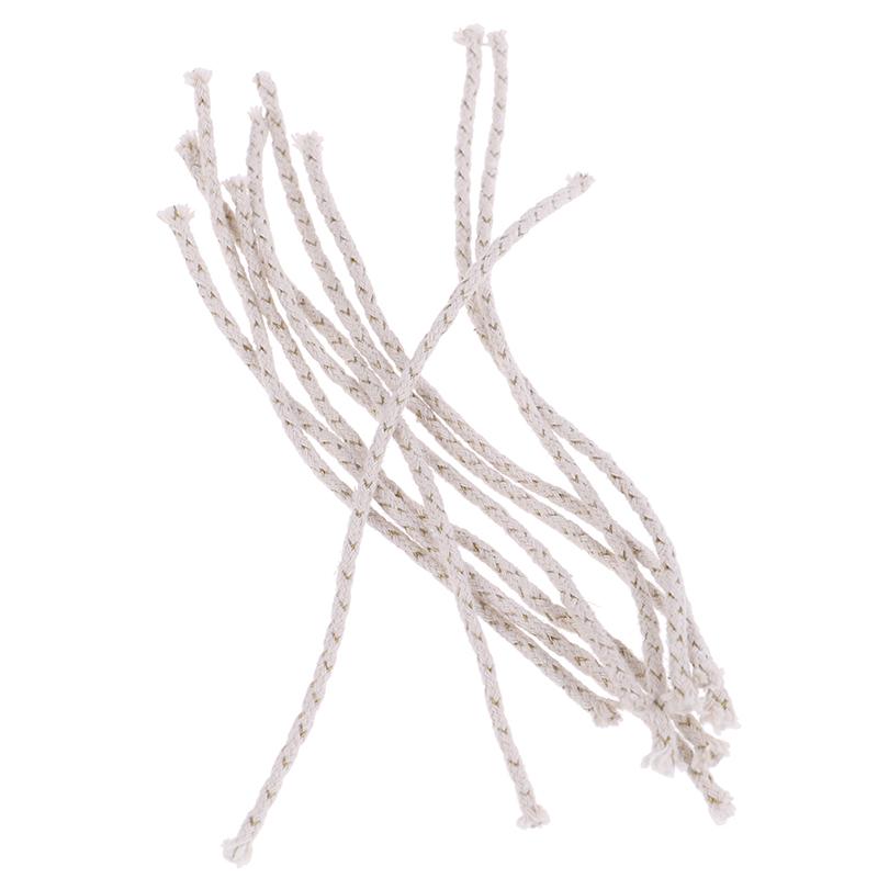 10 Stück Kupferdraht Feuerzeug Baumwollkern Docht Kerosin Öl Feuerzeug Zubehör