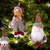 Tabletop Doll Knitted Elk Snowman Doll Christmas Doll Decorations  Kids Birthday Christmas