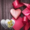 Einzigartige herzförmige Metallmünzen Symbolische Liebe Sammlerstücke Hochzeitsdekoration Valentinstag Jubiläumsgeschenk Münzen