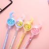 5 Stück/Los Niedliche Mond-Pailletten Gelstift 0,5 mm Schwarze Tinte Stifte Büro Unterschriftsstift Schüler Schulbedarf Kawaii Kinder Schreibwaren Geschenk