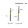 5Pcs Dental Diamond Burs Set High Speed Interproximal Enamel Cutting Polishing Tc-10F 820-016F For Orthodontic Clinic Tools