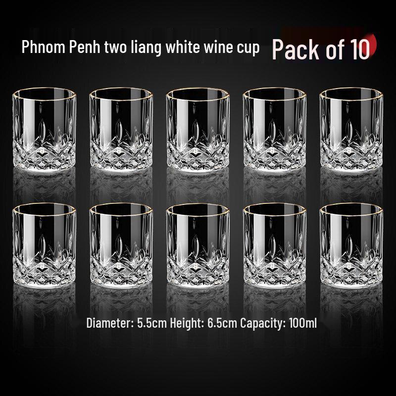 Qiwei High-End Baijiu Glass Set with Dispenser