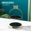 Multi-Tier Glass Dessert Stand Afternoon Tea Cake Serving 8/10 Inch 2-3 Layer Snack Display Rack Minimalist Luxury Style