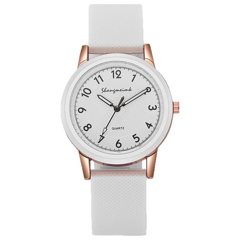 Silicone Strap Student Watch Xiaohongshu Quartz Watch Women'S Watch Women'S Watch