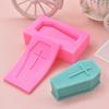 Cross Coffin Shaped Cake Molds Silicone Material Gift for DIY Baking Lover