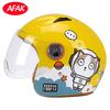 Certified Kids Motorcycle Helmet Electric Scooters ABS Half Safe Lightweight Cartoon Design