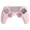 Совместимый с контроллером PlayVital Pure Series PS5 защитный силиконовый чехол с мягкой резиновой рукояткой и 6 джойстиками для большого пальца можно использовать на