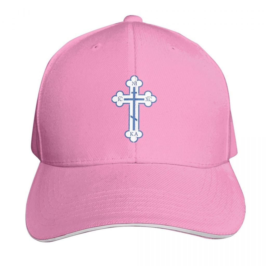 Russian Orthodox Cross Print Cap Fashion Casual Baseball Caps Adjustable Hat Hip Hop Summer Unisex Baseball Hats