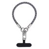 Custom Eco-Friendly Durable Mobile Phone Hand Wrist Lanyards Keychain Sports Polyester Woven Short Wrist Strap Lanyard Phone