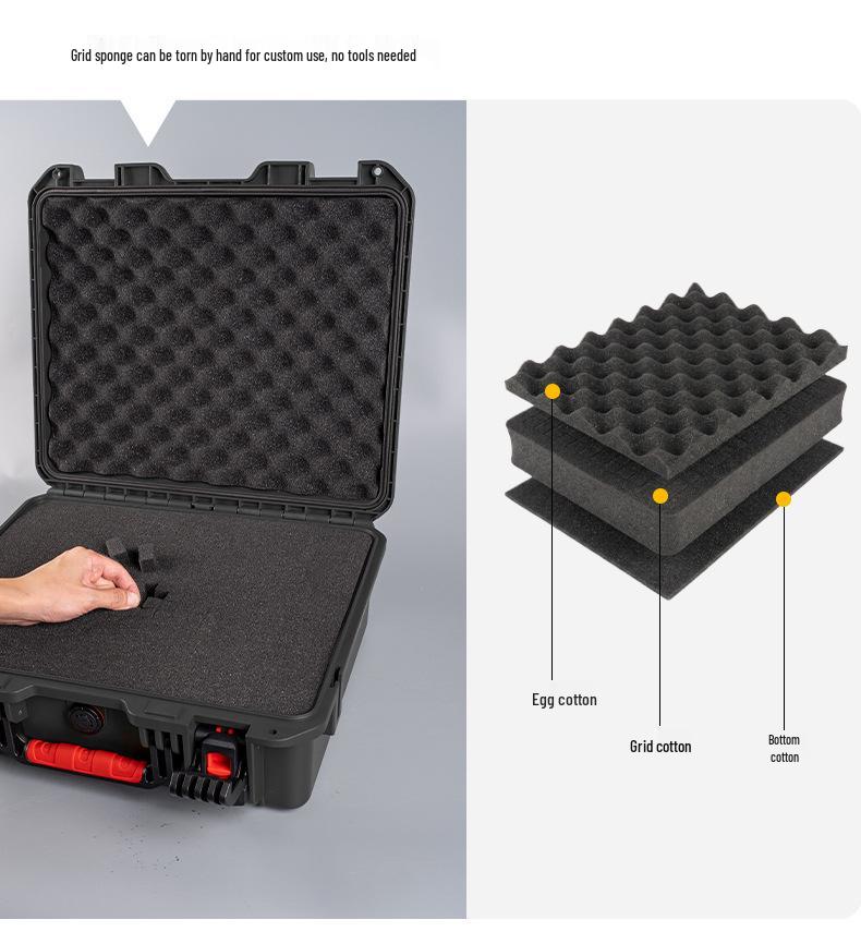 Large Waterproof Plastic Tool and Equipment Safety Storage Box