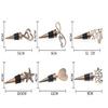 Love Heart Shape,Starfish,Mr&Mrs Wine Bottle Stopper Zinc Alloy Reusable Plug Keep Wine Fresh For Sweetheart Favors Wedding Gift