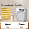 Wireless Voice Amplifier Protable Lavalier Microphone DSP Noise Reduction Rechargeable Speaker for Teaching, Metting,Tour Guide