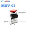 Pneumatic Mechanical Valve MOV-01 MOV-02 MOV-03 03A Valve Air Switch Control Valve Quick Push Button MOV Ventilation Valves 4