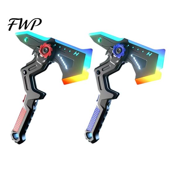 Interstellar Battle Ax Toy Spark with Smoke Effect Transforming Weapon LED 7 Sci-fi RGB Colors Dynamic Sound Haptic Feedback for Kids Dual Function
