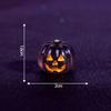5Pcs Glow in the Dark Mini Pumpkin Figurine Luminous Resin Statue Halloween Car Dashboard Decor Micro Landscape