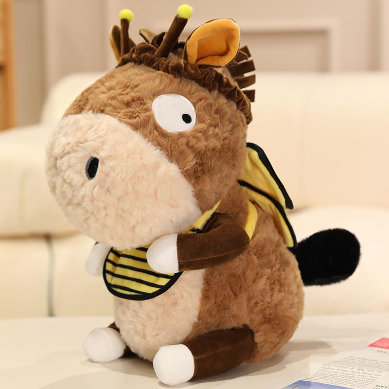 Donkey Plush Little Toy Cute And Adorable Bee Donkey Doll Stuffed Gift Animal