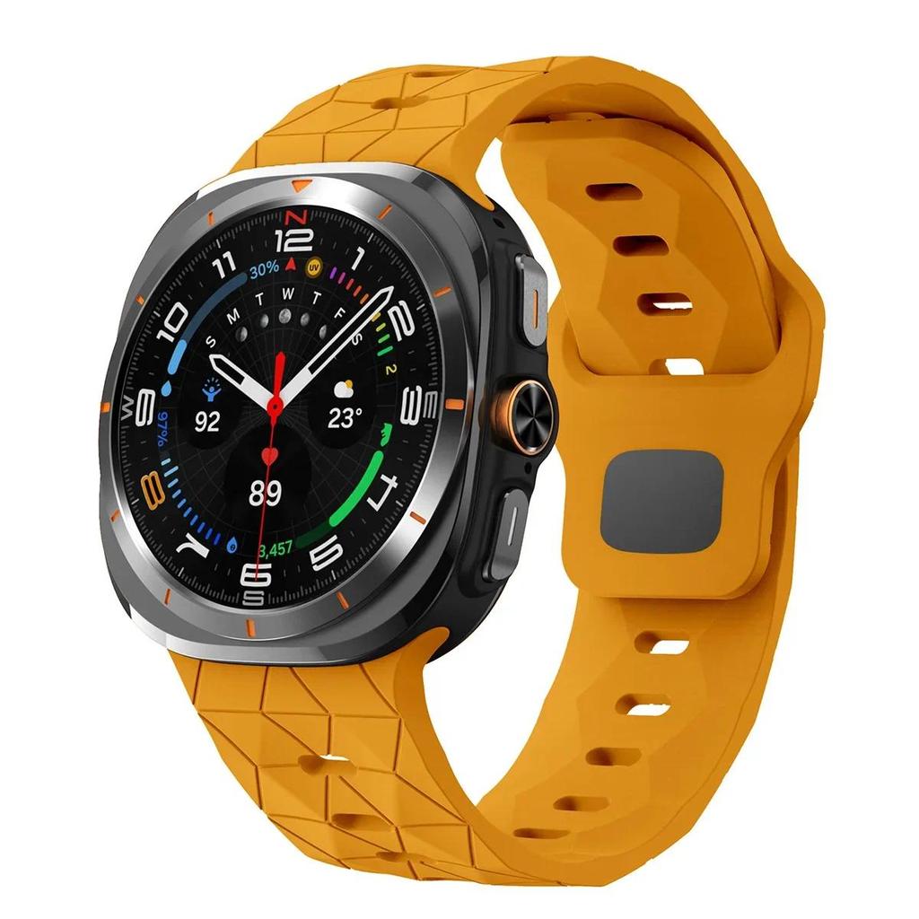 Sportowy Silikonowy Pasek do Samsung Galaxy Watch 7 Ultra 47mm 7 6 5 4 40/44mm Bransoleta do Watch 6 4Classic 43/47mm 5Pro 45mm Pasek