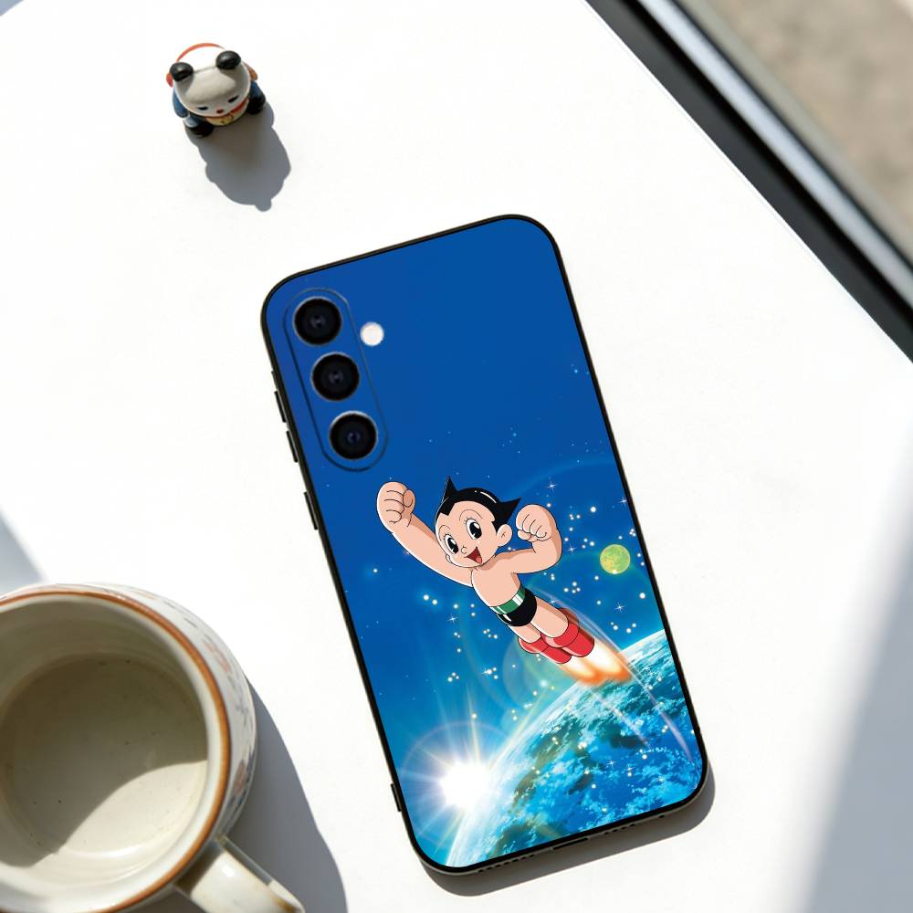 Astro Boy Handyhülle Für Samsung Galaxy A73,A72,A71,A70,A53,A52,A51,Andere Weiche Schwarze Hülle
