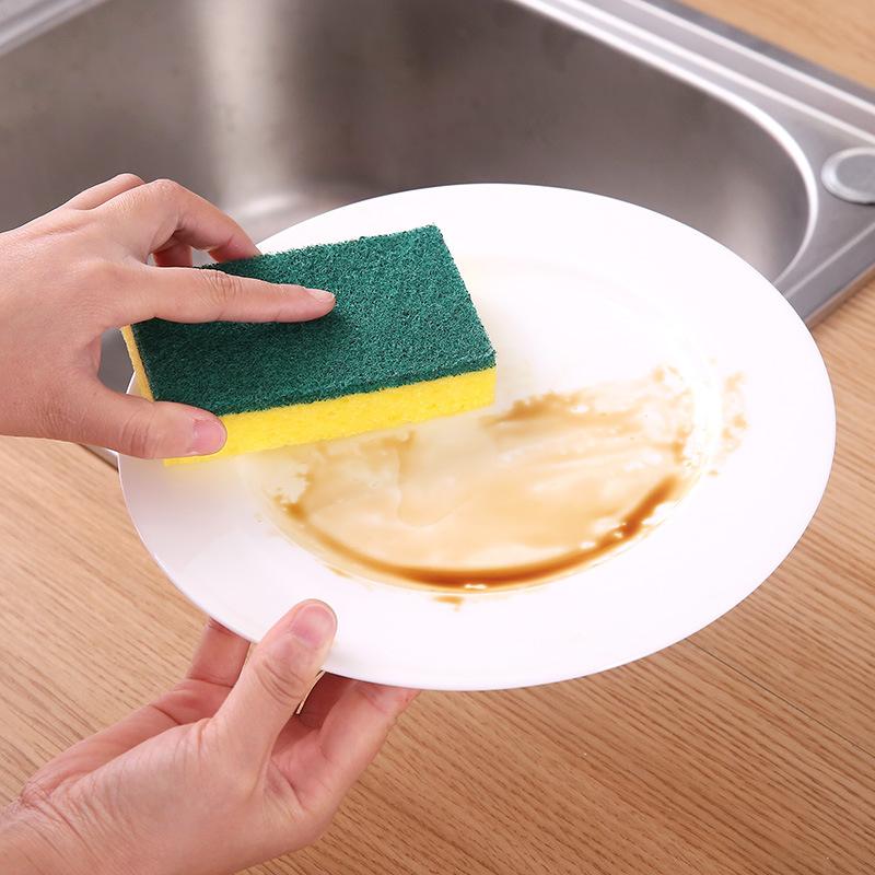Wood pulp cotton scouring cloth dishwashing sponge rubbing wood pulp sponge kitchen dishwashing cotton natural environmental protection degradable