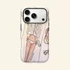 Fashion Y2K Sketch Summer Bikini Girl Vogue Magazine Print Soft Silicone Shockproof Phone Case Trendy Gift For iPhone 17 16 15 14 13 12 11 Pro MaxMini