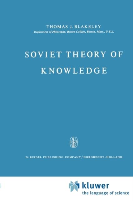 Kniha Soviet Theory of Knowledge : 16