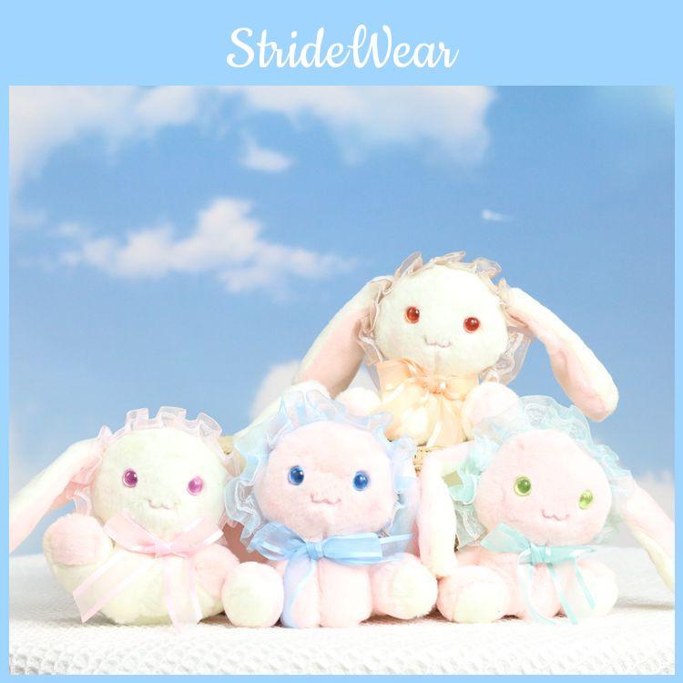 Charming Short Plush Rabbit Hang Decoration Cute Keychain Soft Toy For Bags
