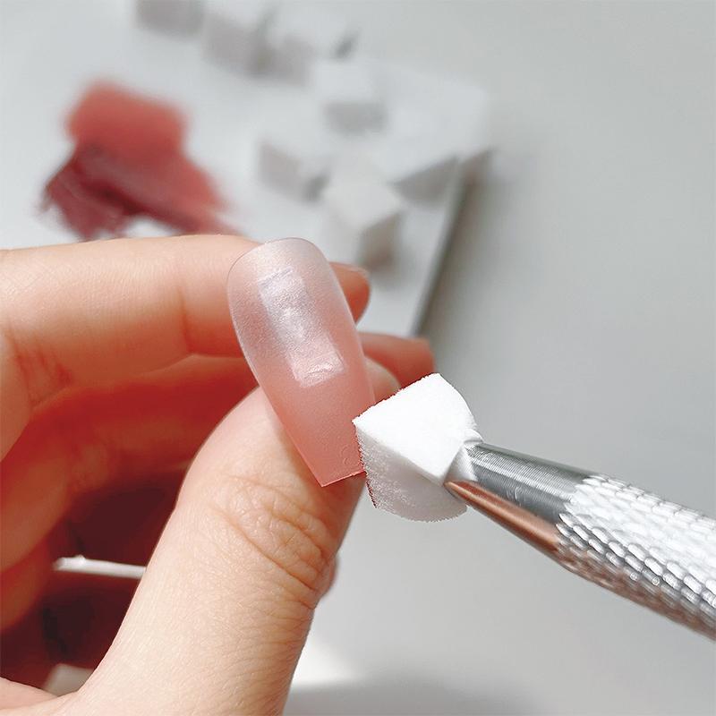 20/30/50/100Pcs 1/1.5Cm Soft Sponges Gradient Nail Art Stamper Tools Color Fade Manicure Diy Creative Nail Accessories