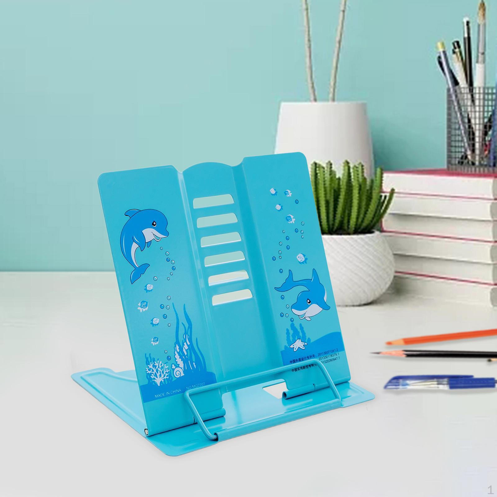 

Подставка для книг Декор Рецепт Документ Настольная стойка для рецептов Офис Дом синий