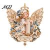 Salvadanaio Decorativo Albero di Natale Portacandele Angelo Ornamento da Appendere, Ciondolo Denaro Acrilico per Decorazione Festiva, Contenitore Ricordo Stagionale Festivo