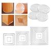 4Pcs Self Adhesive Silent Table Foot Mat Transparent Sofa Chair Foot Fixed Pads  Sofa Corner