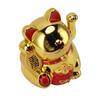 5.5in Electric Waving Arm Fortune Cat Decorative Cute Plastic Cat Ornaments for Cashier Desk