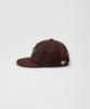 Teulaepighamoni Wool Blend Th Applique Logo Deep-Fit 6-Panel Cap_Brown