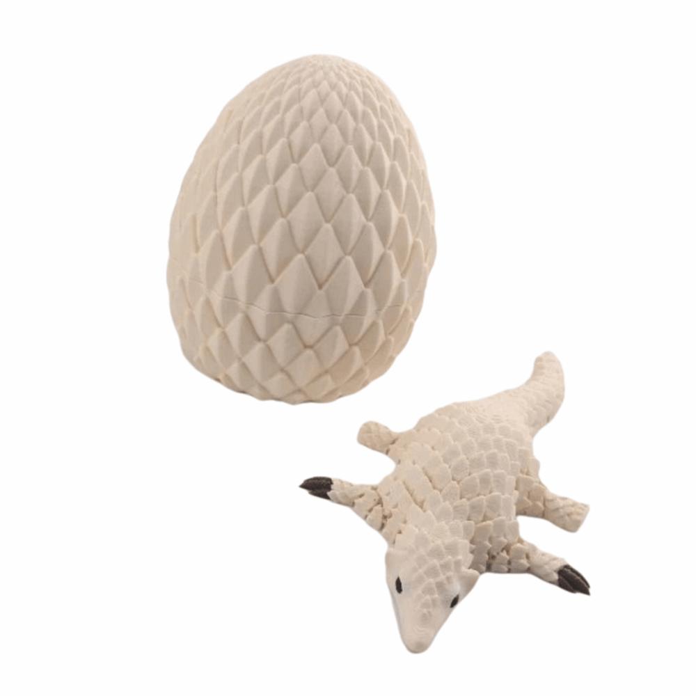 Creative 3D Printed Pangolin Toy Articulated Animal Model Decoration Home Accessories