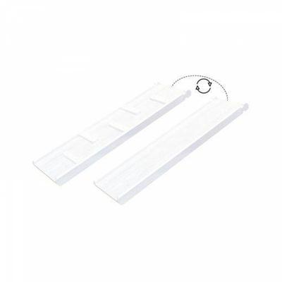 Double-sided Children Wooden Slide Slide Board for Climbing Frame Children's Room Playground Indoor Mini White